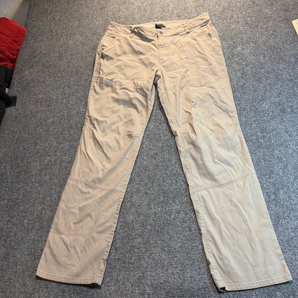 Mountain Hardwear Mens 34x32 Khaki Tan Outdoor Hiking Utility Pants
